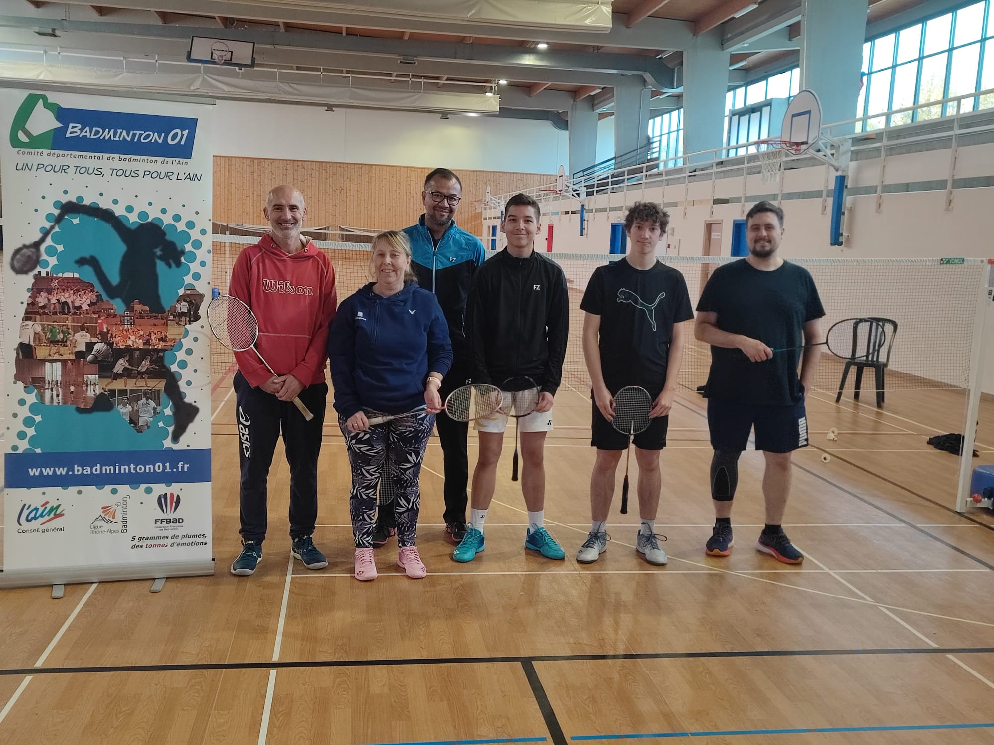 6 bénévoles ont commencé leur formation d&rsquo;encadrant